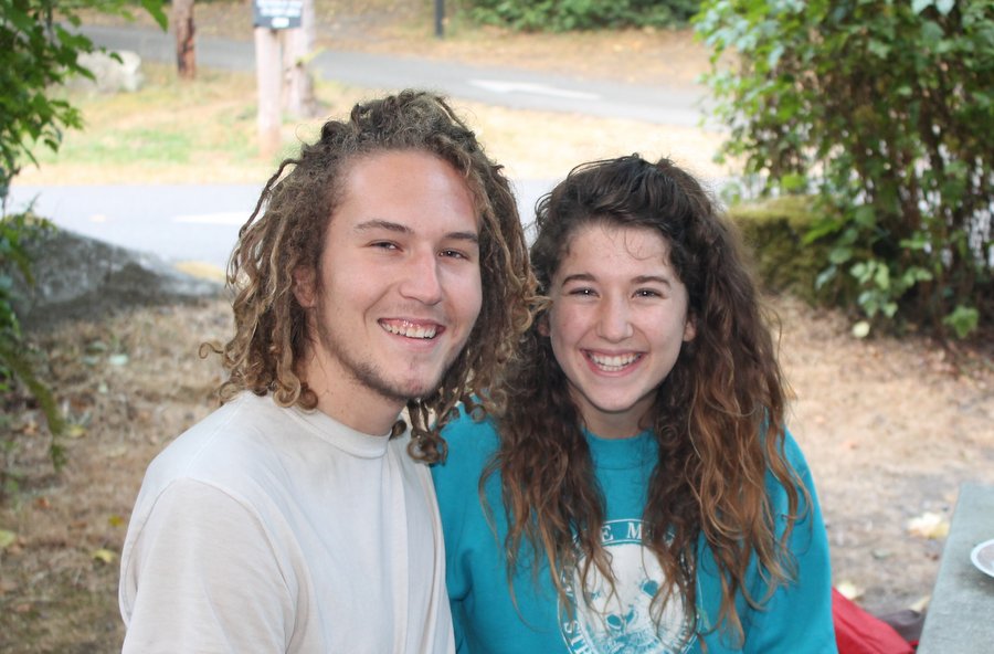 Jake and Kelsey - they are occasionally asked if they are twins. haha
