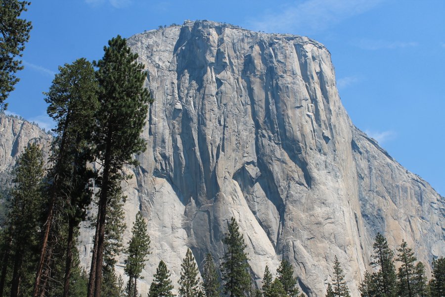 The wall of granite better known as EL CAPITAN!