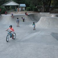Shreddin' in the skatepark